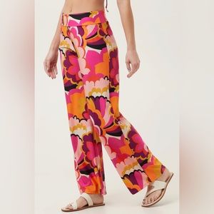 Trina Turk Fan Faire Swim Cover-Up Pant